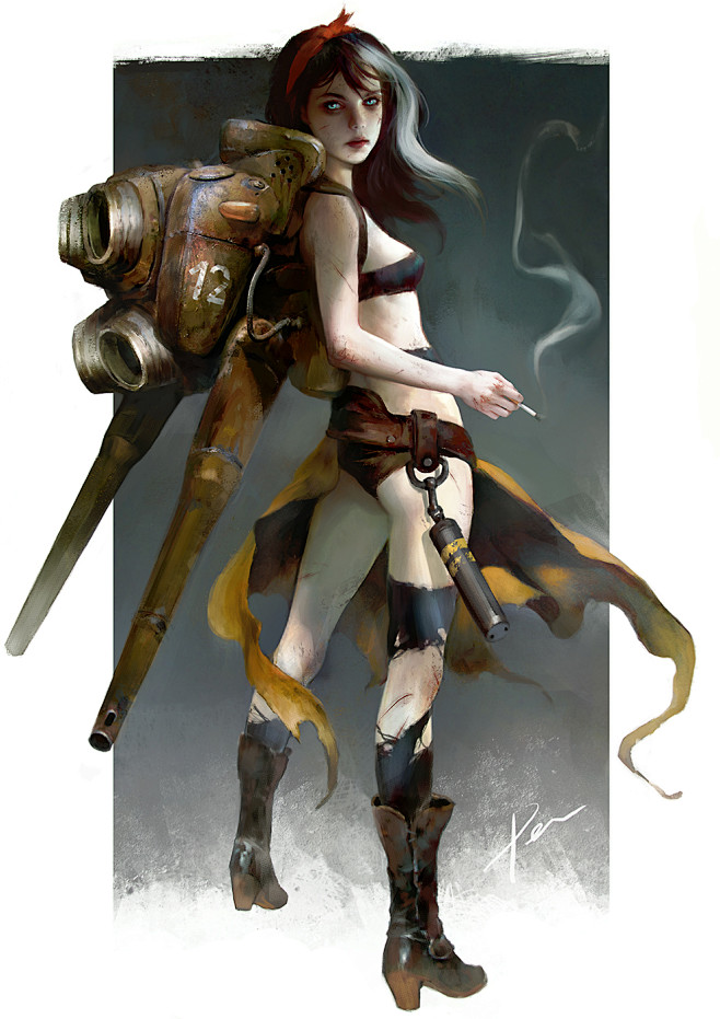 机械少女《西班牙画师Ignacio Fe...