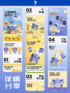 肥肥的小多肉采集到好看的详情页排版