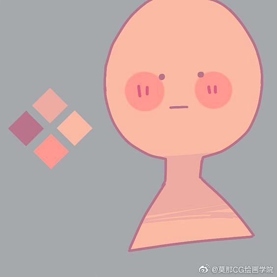 绘画超话 #绘画参考# 一组皮肤的配色...