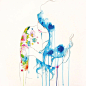 conrad roset 手绘插画欣赏 水彩 色彩 速写 女生#插画# #色彩# #人像# #水彩# #手绘#