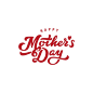 Free vector mother's day logo  icon.