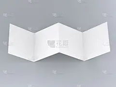 小册子,正方形,四个物体,叶子,贺卡,空白的,折叠的,水平画幅,无人,绘画插图