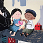 英国儿童绘本画家、作家、导演 Benji Davies 作品一组  |  benjidavies.com/