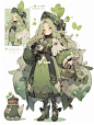 OC｜服设Lolita绿茶甜妹~茶小乖