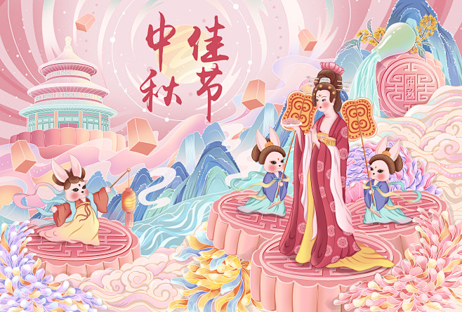 中秋花月宴礼盒