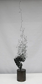 Artista Plástico Japonés Tomohiro Inaba  Escultor Japonés Tomohiro Inaba en su obra entrelaza meticulosamente alambres de hierro, da vida a seres contra el tiempo pausandolos y suspendiendolos en un interludio.  Su trabajo es a la vez frágil y fuerte, sus