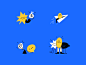 Icon set - Raza