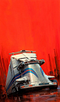 translucentmind:
Red Limit Freeway // John Berkey