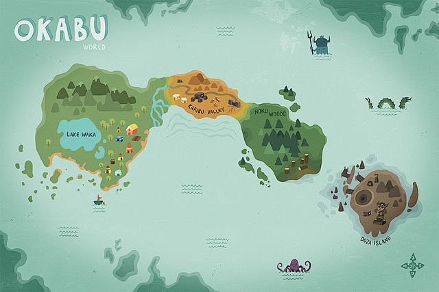 world of okabu (map ...