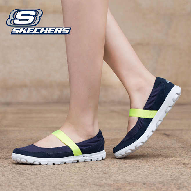 skechers斯凯奇新款豆豆鞋 舒适透...