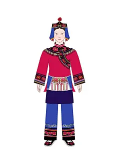 14彝族角色服饰设计4