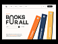 Book Store Web Design by Afterglow on Dribbble