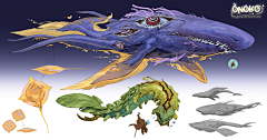 落红雨bao采集到怪物（美卡）