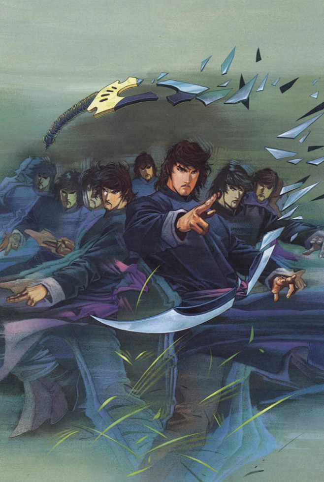 马荣成作品风云插画集第五辑