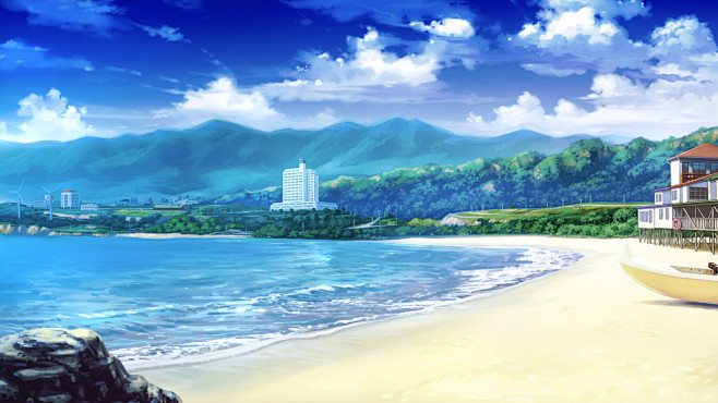 沙滩