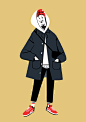 Character design  design Digital Art  Drawing  Fashion  fashion design (4)