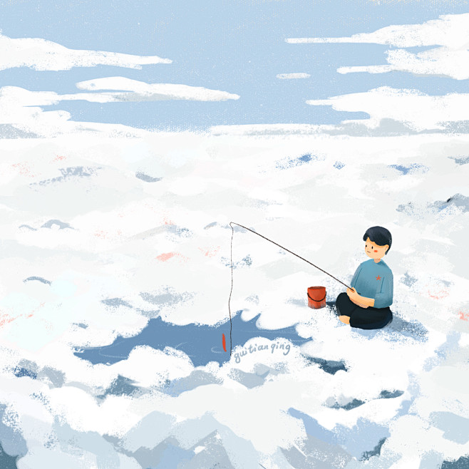 拾光_鬼填青__插画师作品_涂鸦王国gr...
