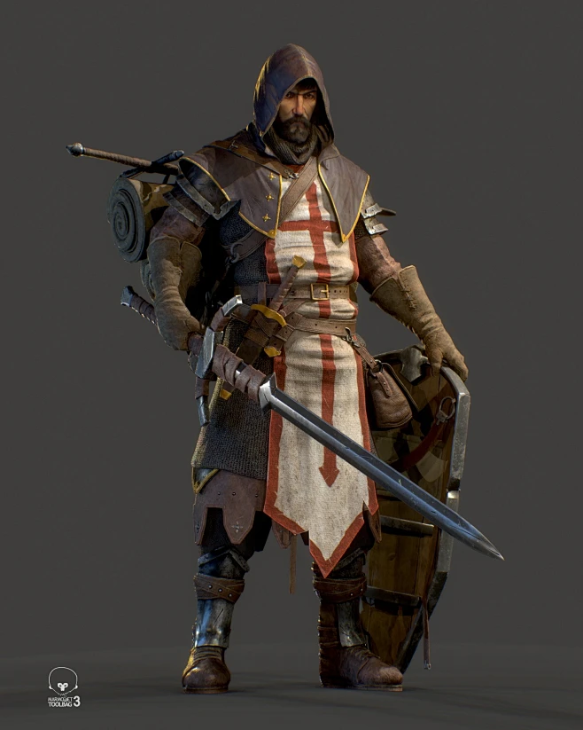knight Templar, Otavio Liborio : Personal work ased on the concept art ...