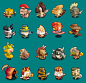 Elf Defense / 2D Game concept art on Character Design Served #UI#