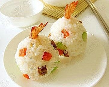  美食 厨房 食谱  :【虾球饭团】原料...