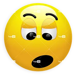 笑脸 图释 感情 光滑 黄色 圆形的 失望的 伤心