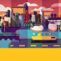 buildings on Behance