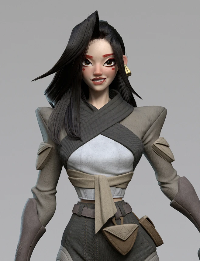 WENJIE LI : ZBRUSH-花瓣网