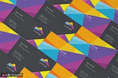 时尚创意名片样机样机素材 办公用品 名片卡片