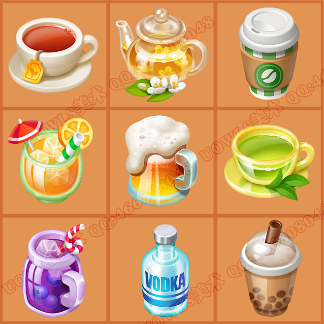 Icons of drink