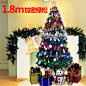 1.8米 圣诞树套装 180CM加密圣诞树 圣诞节礼品 送圣诞帽 礼物-tmall.com天猫