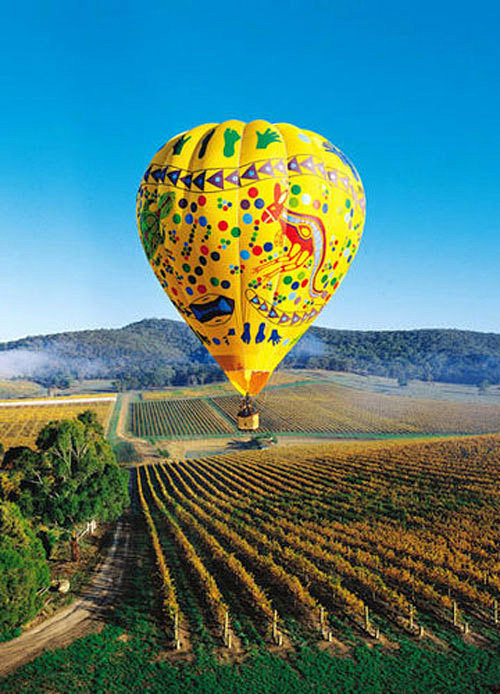 【空中旅行 热气球上看世界】

　在澳大...
