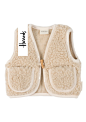 PEANUT MERINO SNUGGLE VEST