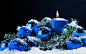 General 1920x1200 snow candles Christmas ornaments 