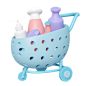Shopping Trolley  3D Icon