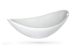 White ceramic bowl on white background by Max Lashcheuski on 500px