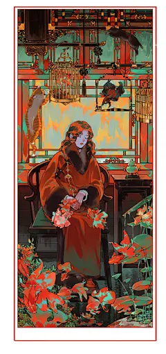 金鱼和猫
画手：桃子和海棠和RORO 