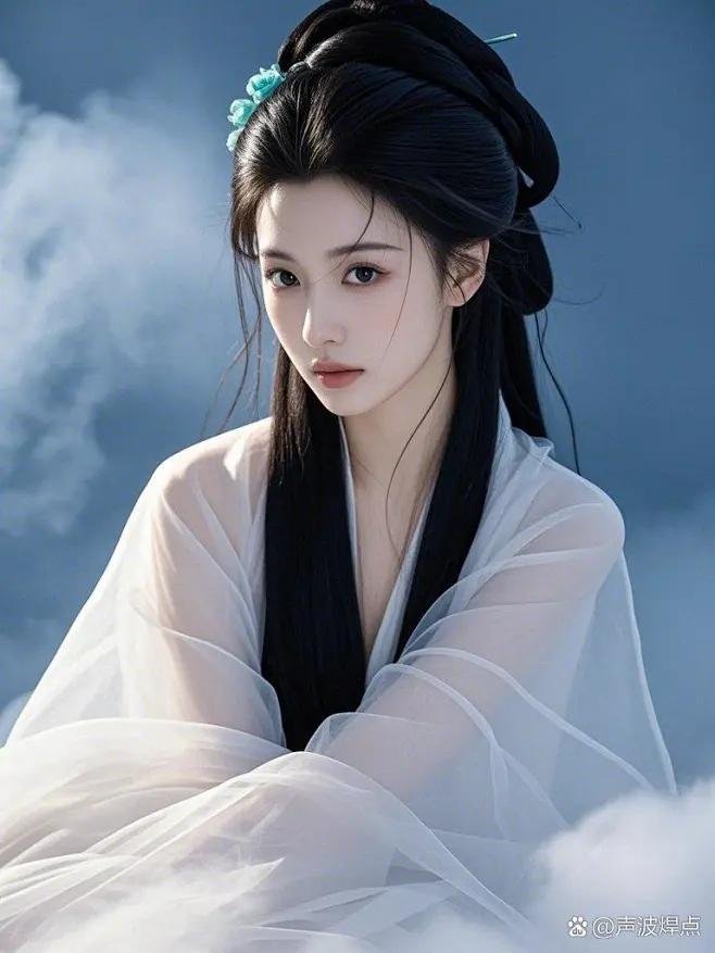 纱衣古装仙女，超凡风姿。 就说...@声波焊点的动态-花瓣网