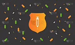 美国全国免疫宣传月。每年8月庆祝。为所有年龄的人接种疫苗。卫生保健的概念。海报，贺卡，横幅和背景。向