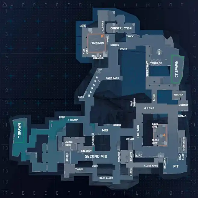 CS：GO /CS 2 全地图英文点位 - 哔哩哔哩-花瓣网