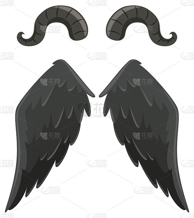 魔鬼和天使的设计元素