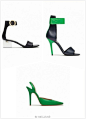 #MISSLONE型品#2013春夏系列将缤纷多彩的皮面与透视效果的材质相拼接，让女性在半遮半掩中展现完美的足部线条。整一系列的鞋子在款式上都无过分的装饰，极简的款式更让这些单品成为日常生活中最重要的百搭良品。 #MIsslone#