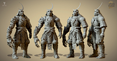 小铜钱儿采集到【zbrush】——怪物  异形