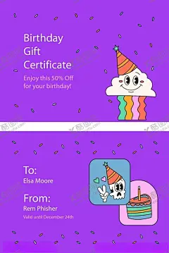 卡通甜品简约卡片模版 【酷图网】卡通生日派对,矢量海报设计,生日派对,宠物插画,生日海报,气球,生日帽,爆炸星,海报精美,装饰,时尚背景,酷炫,潮流,背景图,底图,包装设计,设计元素