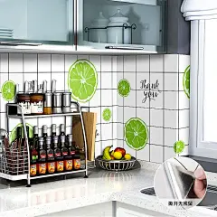 厨房防油贴纸柜灶台用油烟机瓷砖墙贴自粘墙纸耐高温防水防潮壁纸-tmall.com天猫