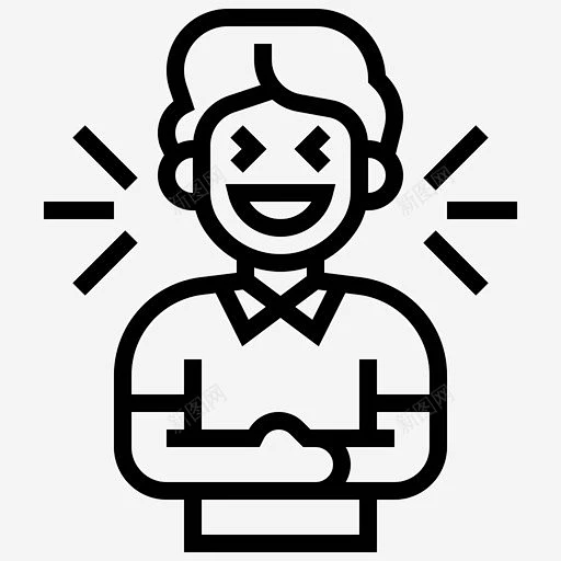 笑喜剧搞笑 UI图标 设计图片 免费下载 页面网页 平面电商 创意素材-花瓣网