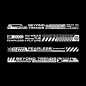 Premium Vector | Futuristic Stripe line clothing streetwear design template