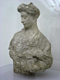 《芬纳尔夫人》奥古斯特·罗丹(Auguste Rodin)高清作品欣赏