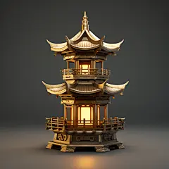 镂空灯笼新年灯笼圆点灯笼素材图片