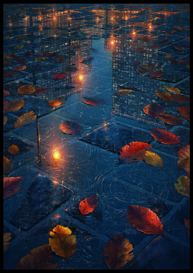 场景插画/场景/场景设计 背景画师 コー...