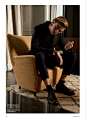 #杂志大片# Vogue Ukraine Man S/S 2016: #Lucky Blue Smith#. “幸运蓝”-乌克兰男装VOGUE春夏刊封面+内页.